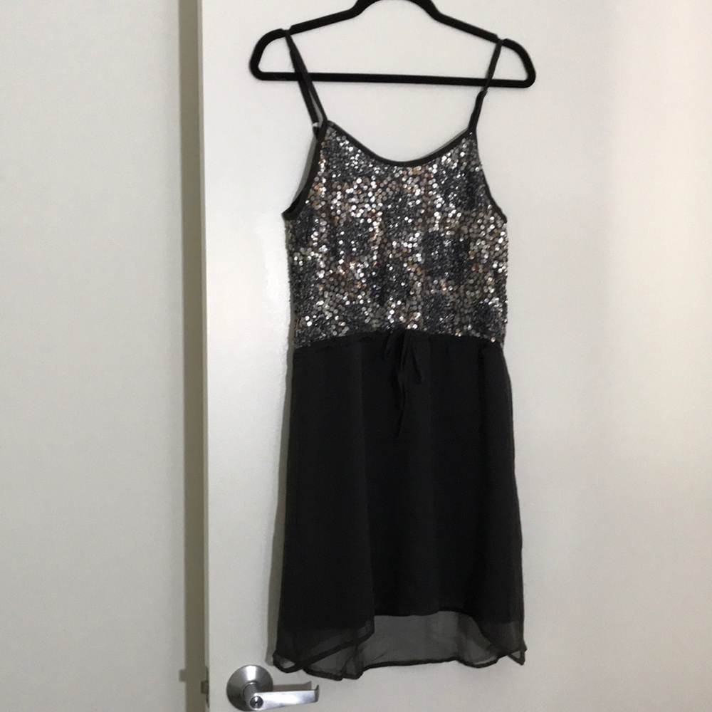 Leyendecker Mini Dress with Sequins